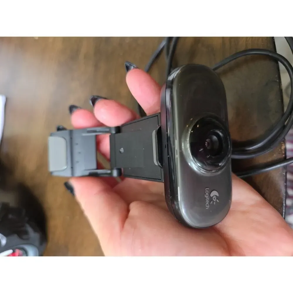 Logitech USB C210 Web Cam V-U0019 Zoom Skype‎ Online Video